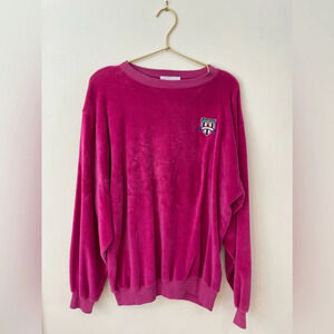SK Sport Vintage Pullover Women's crewneck Sweatshirt  Size L